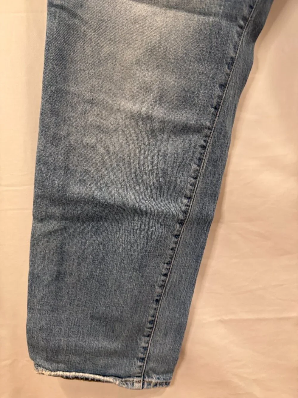 J.Crew Slim Boyfriend Jeans Medium Wash High Rise Distressed Hem 30
